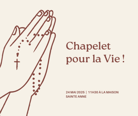 Chapelet pour la vie