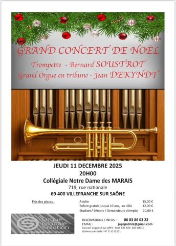Concert trompette et orgue